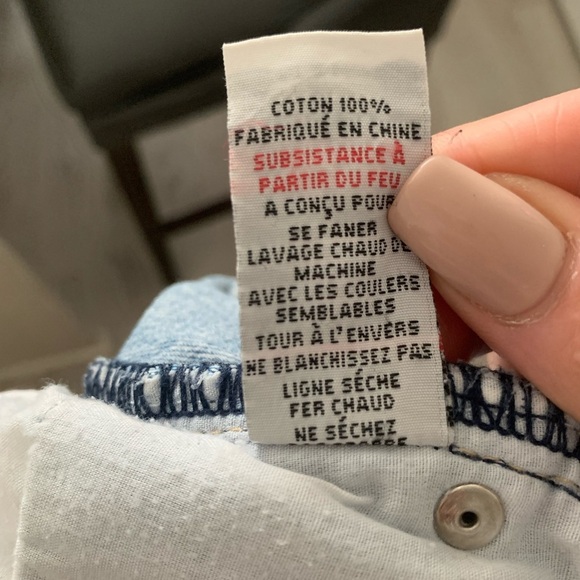 Minkpink Distressed Slasher Jean Denim Shorts - Picture 7 of 12